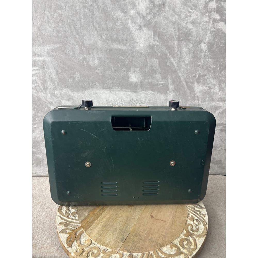 Northwest Territory 2 Burner Propane Stove Portable Green Briefcase Style